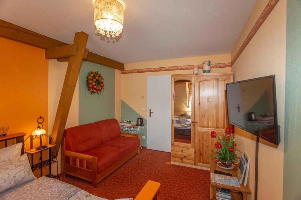 Cafesahne U Pension Дранске Экстерьер фото