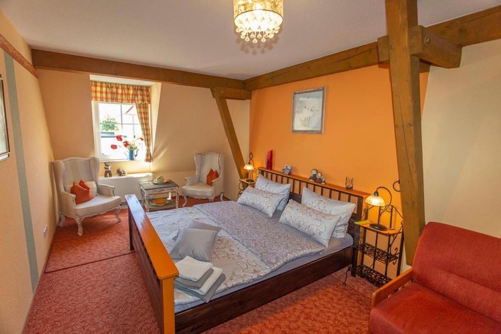 Cafesahne U Pension Дранске Экстерьер фото